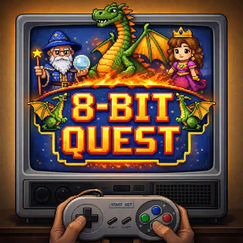 8-Bit Quest slot game